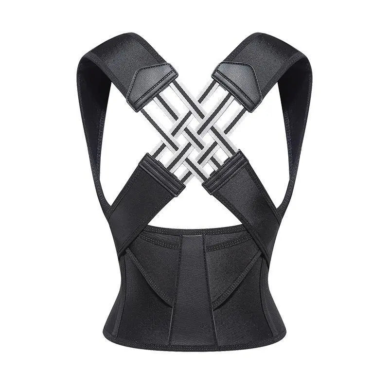 Waist Trainer Correct Bad Posture Help and Hunchback Unisex Posture Enhancer Back Support Posture Correction Shoulder Belt Correction Vest for Home Office