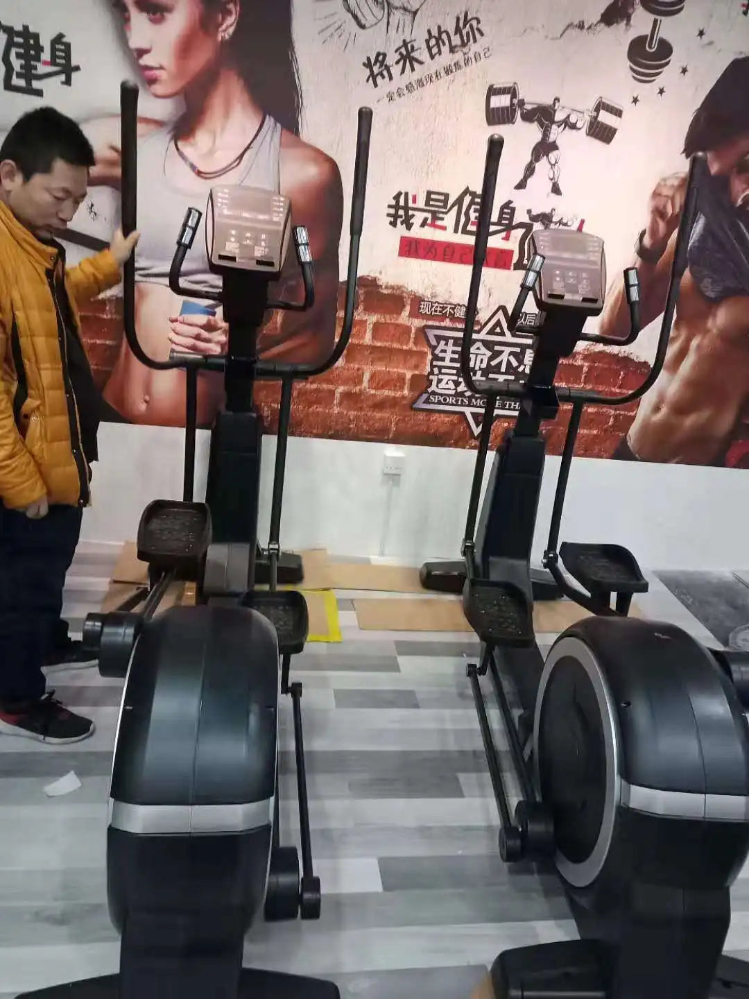 GYM Elliptical SRJOINFIT Commercial Indoor Fitness Equipment