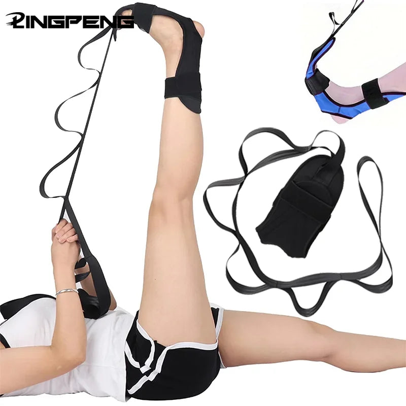 Yoga Stretching Bands Relieve Leg and Foot Tension Yogasssss