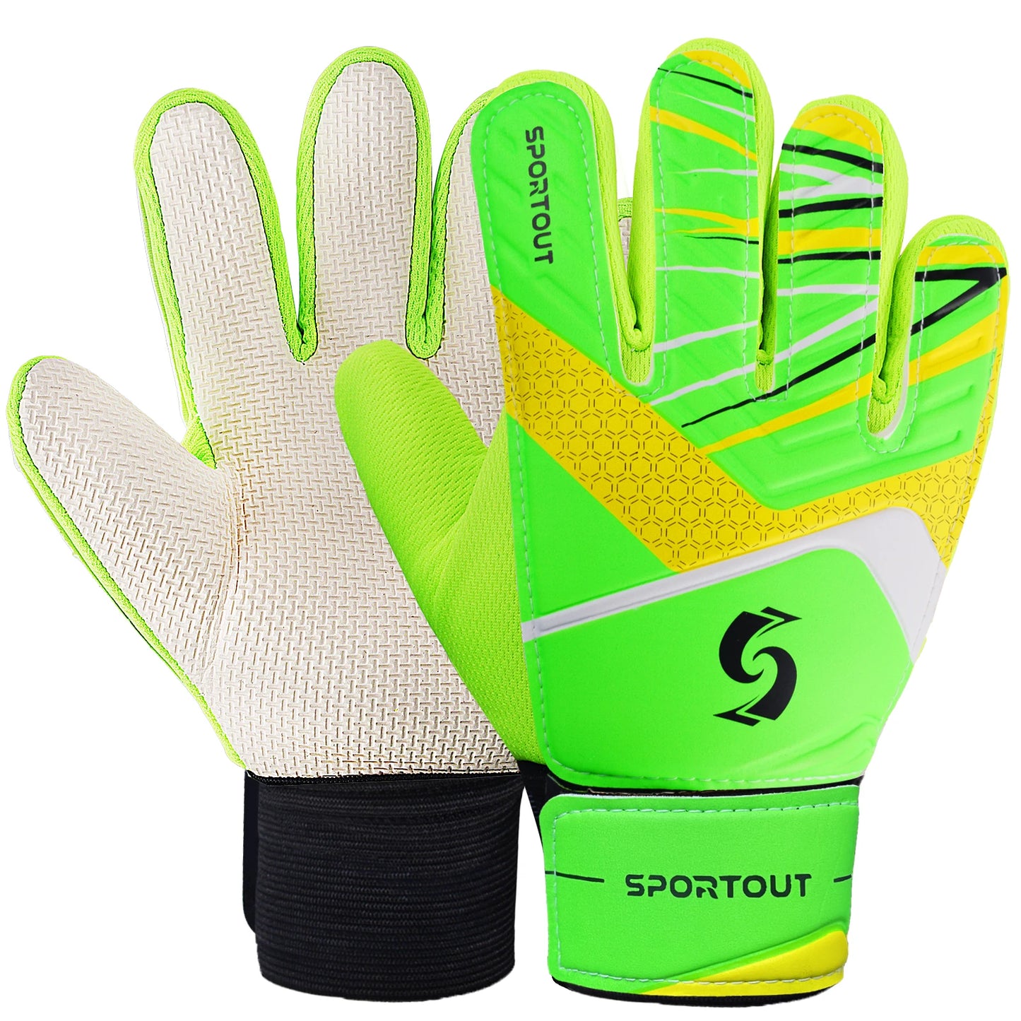 Sportout Kids Goalkeeper Gloves Soccer Gloves with Doublesss