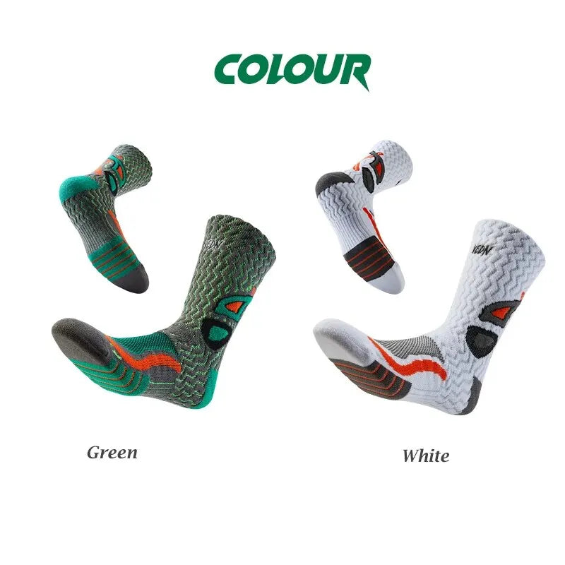 Towel Bottom Sport Socks for Men 9-12 Breathable Non Slipsss