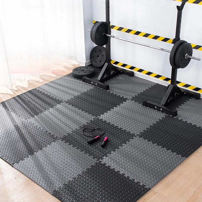 30x30cm 16 Pcs Interlocking Yoga Mat Home Gym and Yoga Equip