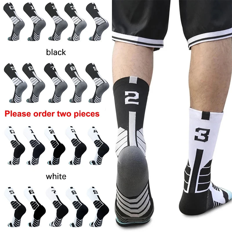 Sports Basketball Socks Professional 1pc Football Sock Men's