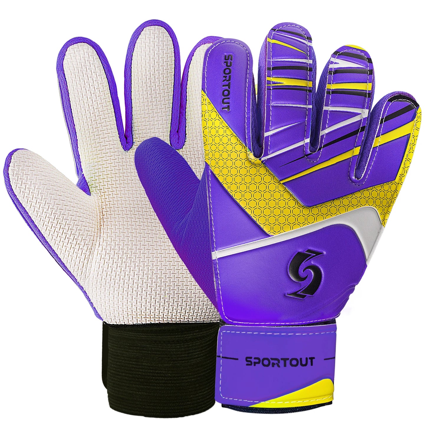 Sportout Kids Goalkeeper Gloves Soccer Gloves with Doublesss
