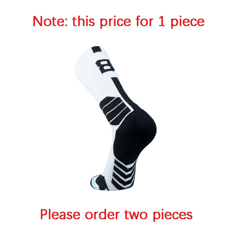 Sports Basketball Socks Professional 1pc Football Sock Men's
