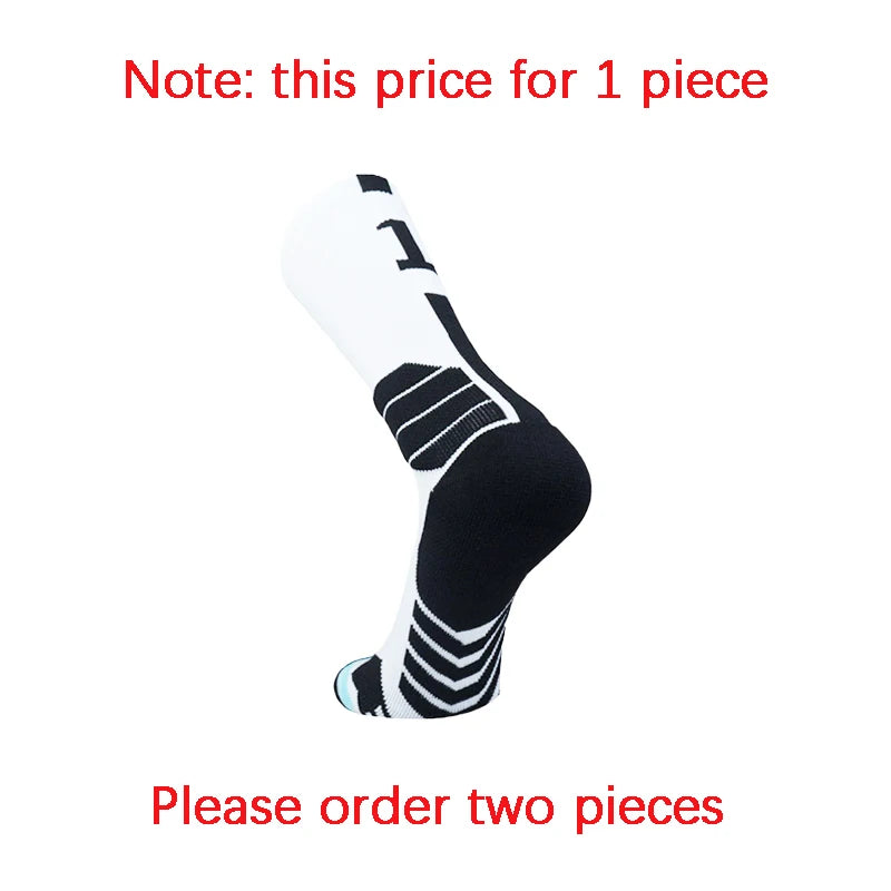 Sports Basketball Socks Professional 1pc Football Sock Men's