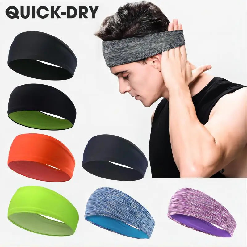 Sports Sweatband for Men Breathable Mesh Design Elasticsssss
