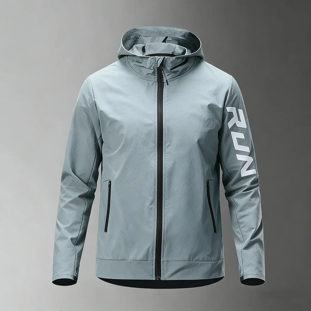 Men's Classic Running Jacket Windbreaker Zipper Training Jac
