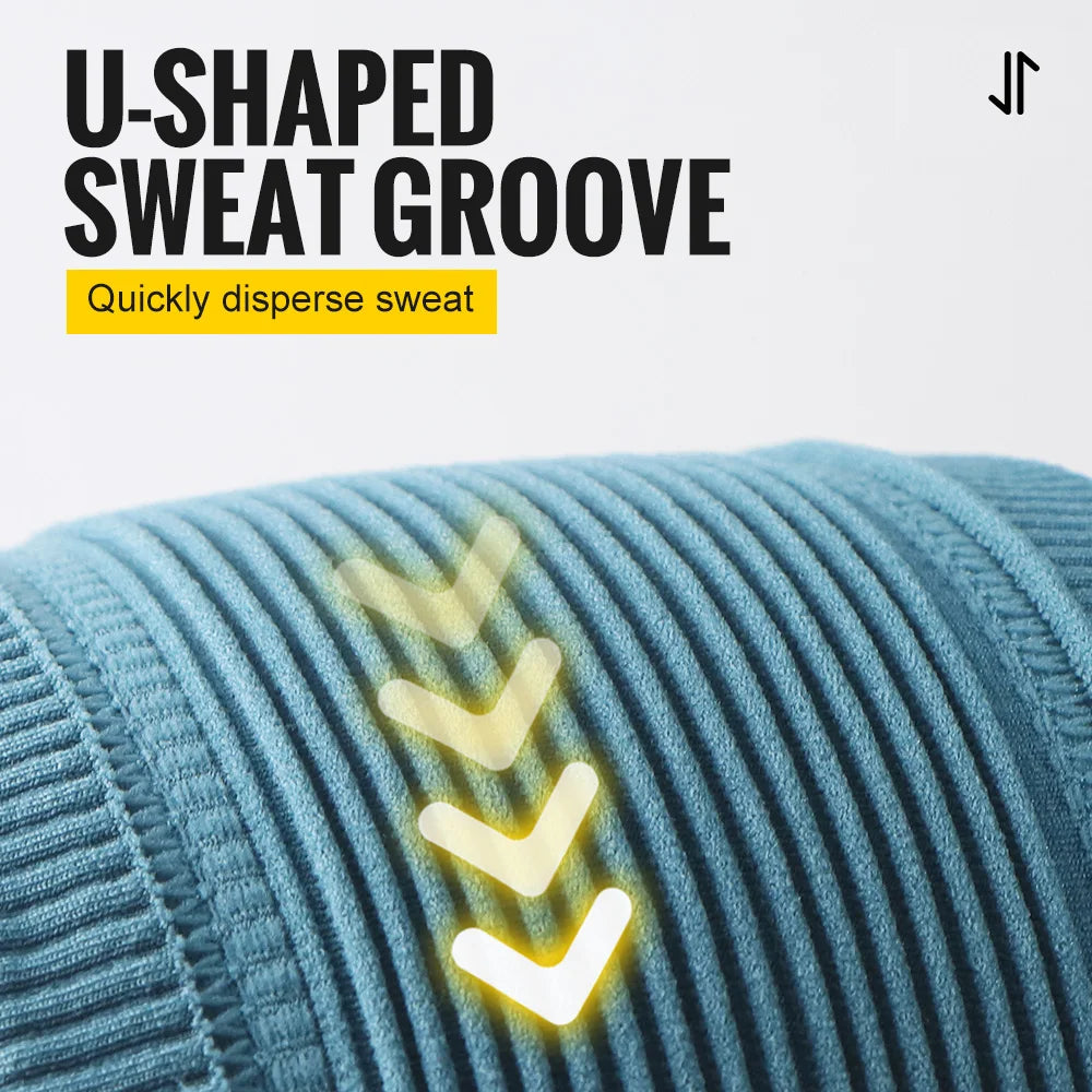 WRELS Sweatband for Men and Women Wide Sweat Band Yoga Bands