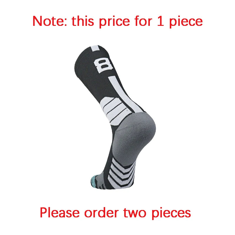 Sports Basketball Socks Professional 1pc Football Sock Men's