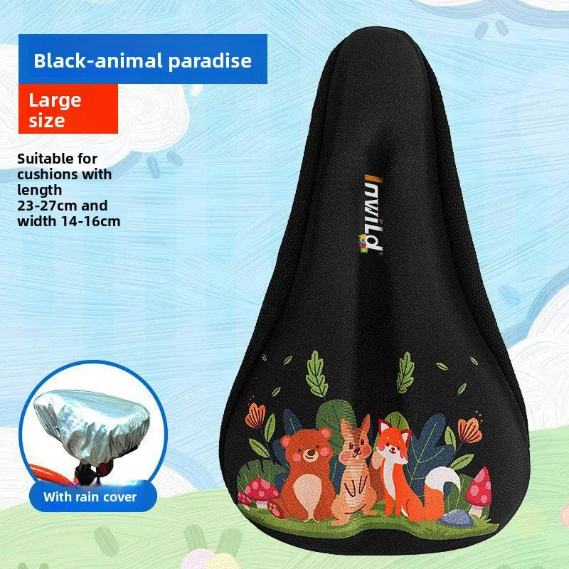 Bicycle Cushion Cover Children's Thickened Soft Cushionsssss