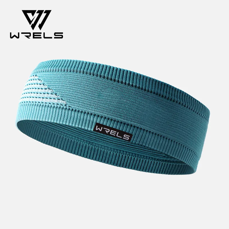 WRELS Sweatband for Men and Women Wide Sweat Band Yoga Bands