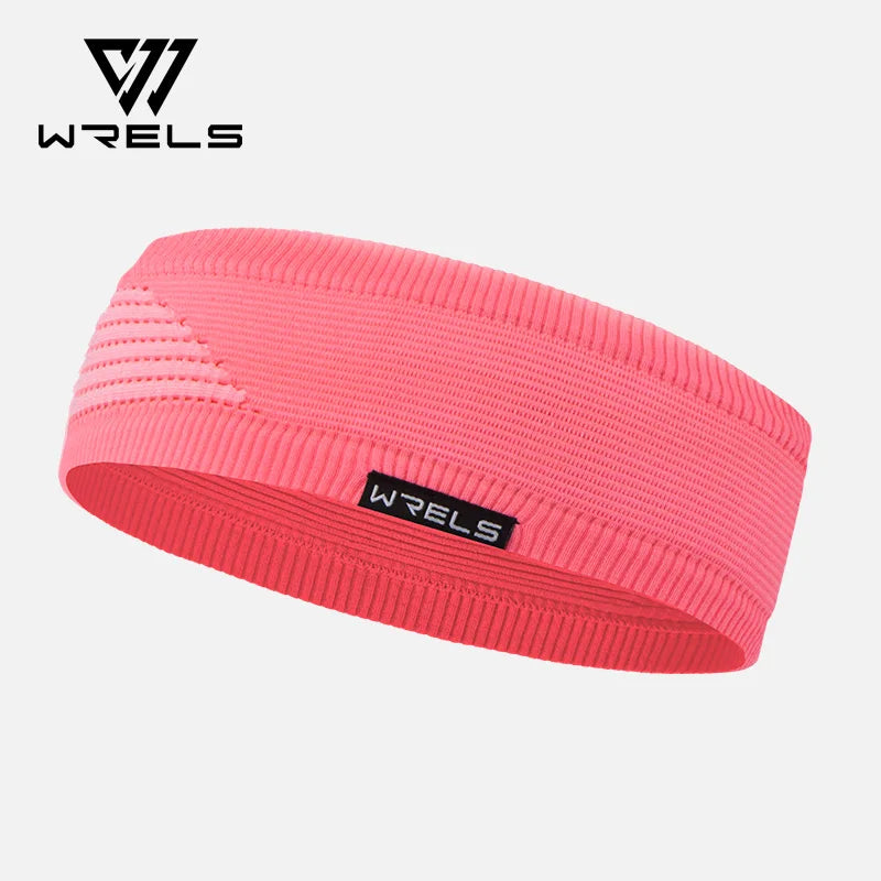 WRELS Sweatband for Men and Women Wide Sweat Band Yoga Bands
