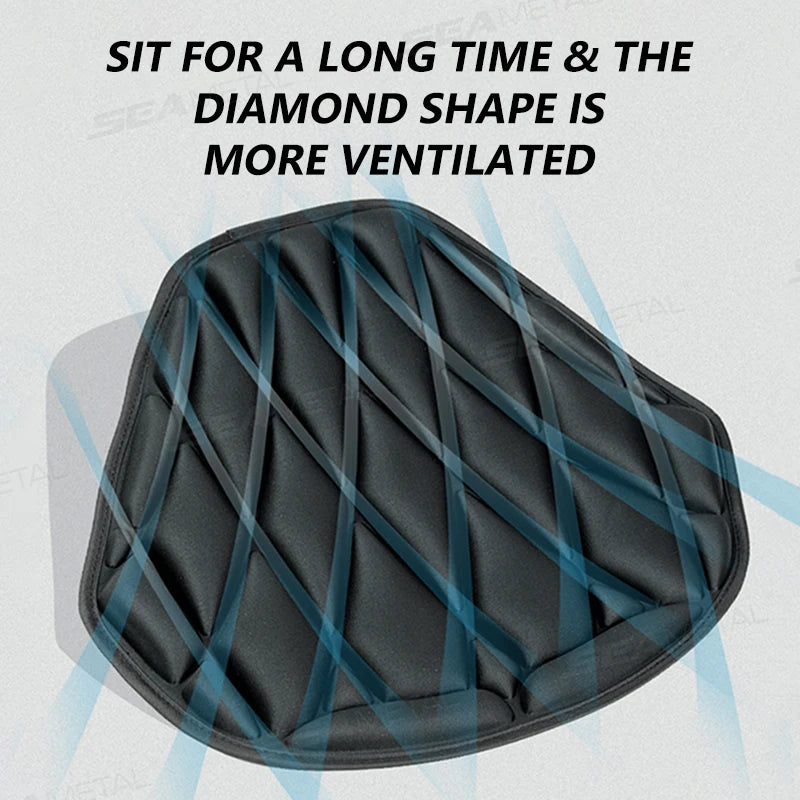 BLALION Motorcycle Seat Cushion 3D Comfort Air Seat Cushions
