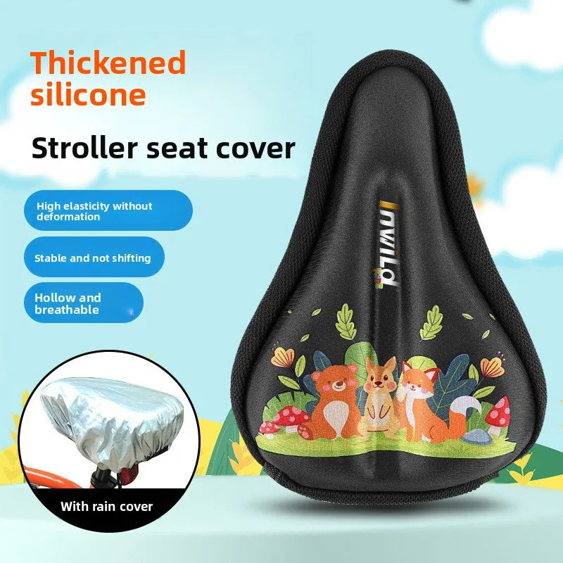 Bicycle Cushion Cover Children's Thickened Soft Cushionsssss