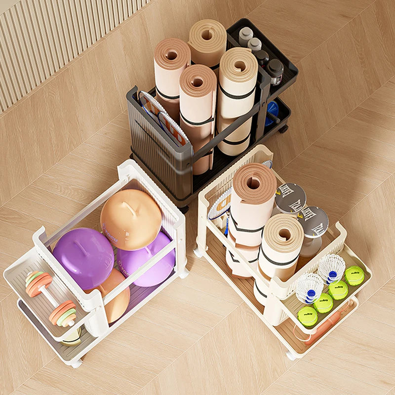 Gym Equipment Holder With Wheels Sports Equipment Storagesss