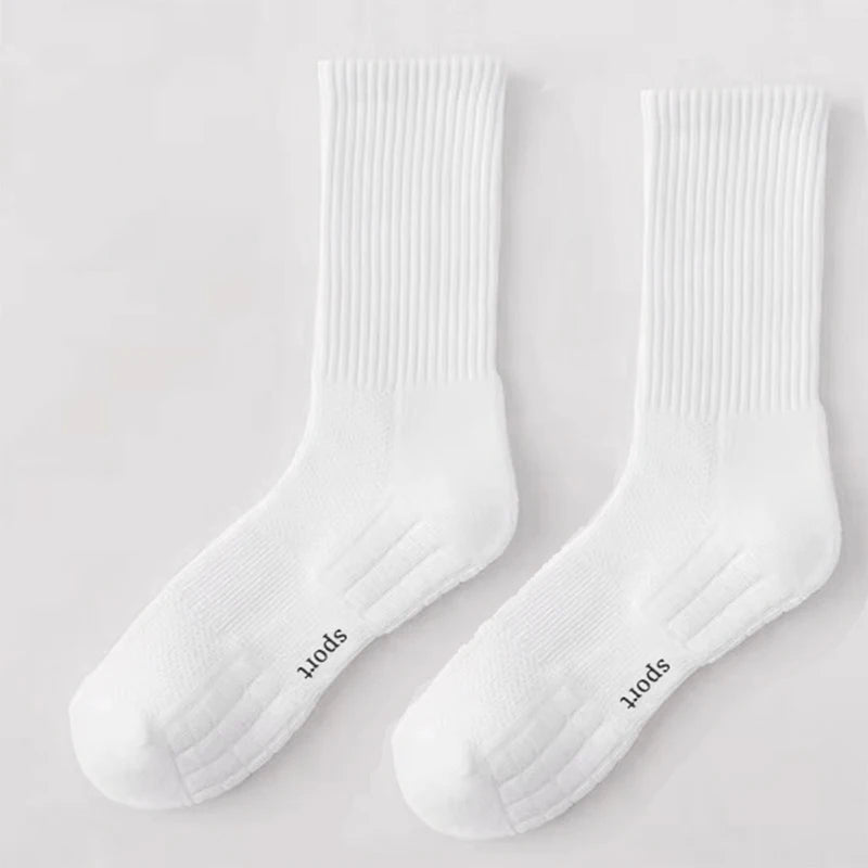 Men's Thick Bottom Sweat Absorbing and Breathable Sports Soc