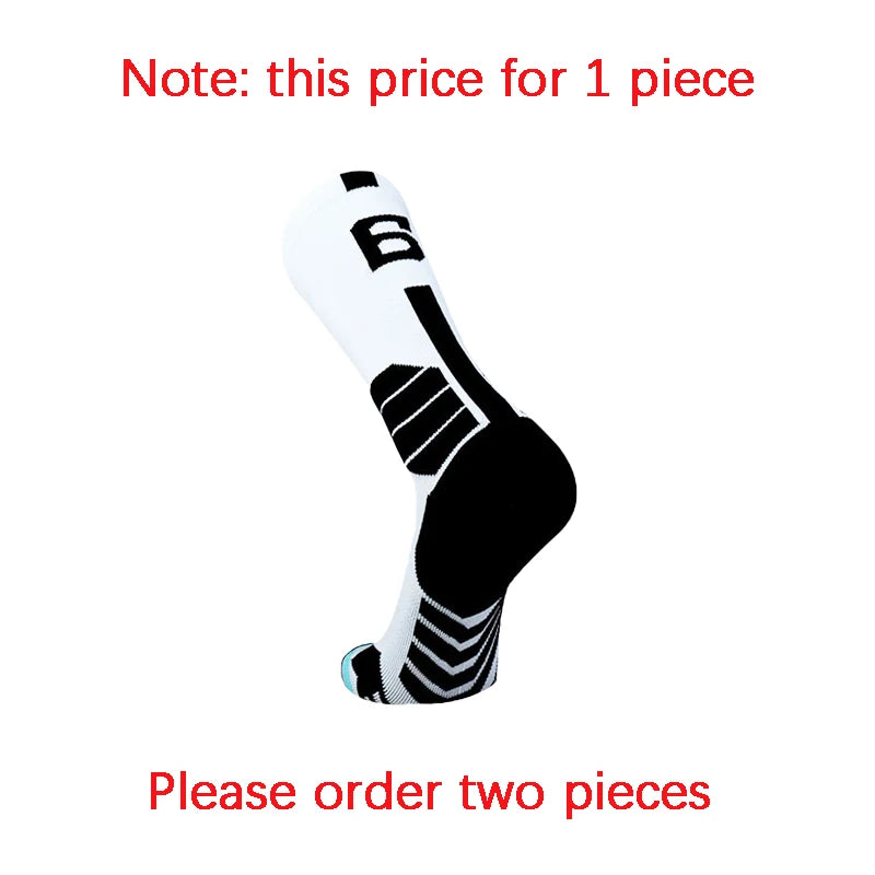 Sports Basketball Socks Professional 1pc Football Sock Men's
