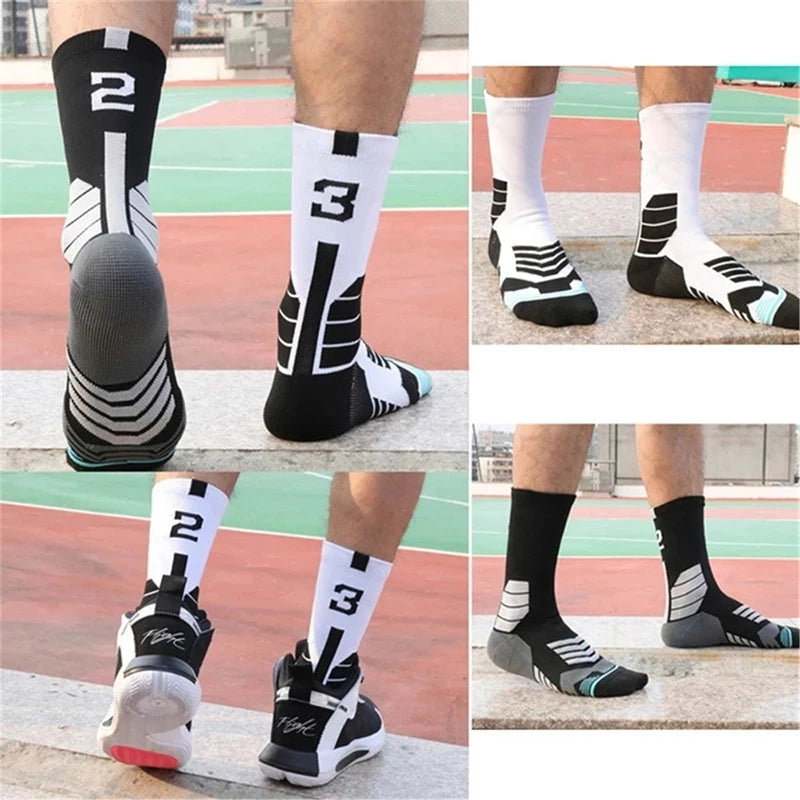 Sports Basketball Socks Professional 1pc Football Sock Men's
