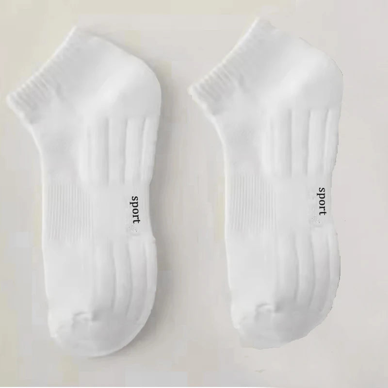 Men's Thick Bottom Sweat Absorbing and Breathable Sports Soc
