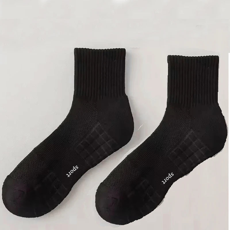 Men's Thick Bottom Sweat Absorbing and Breathable Sports Soc