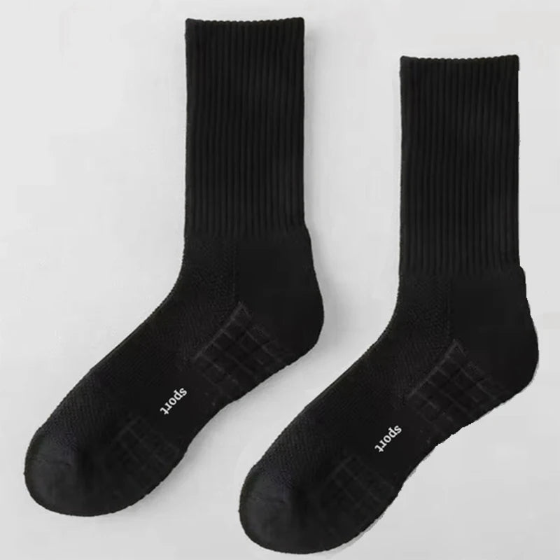 Men's Thick Bottom Sweat Absorbing and Breathable Sports Soc