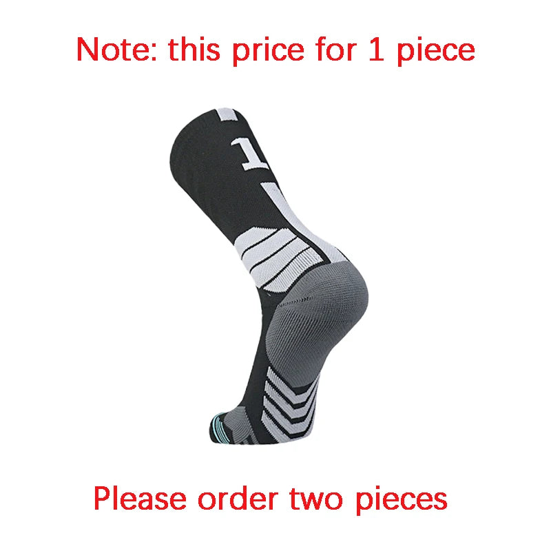 Sports Basketball Socks Professional 1pc Football Sock Men's
