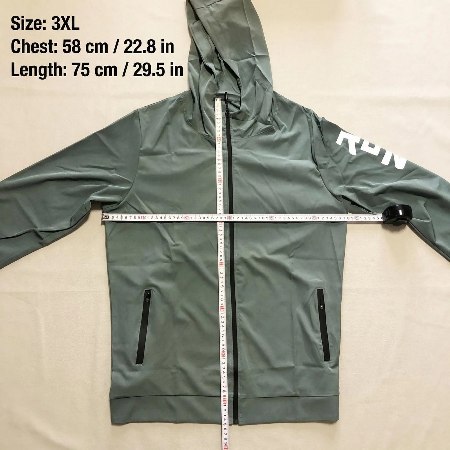 Men's Classic Running Jacket Windbreaker Zipper Training Jac