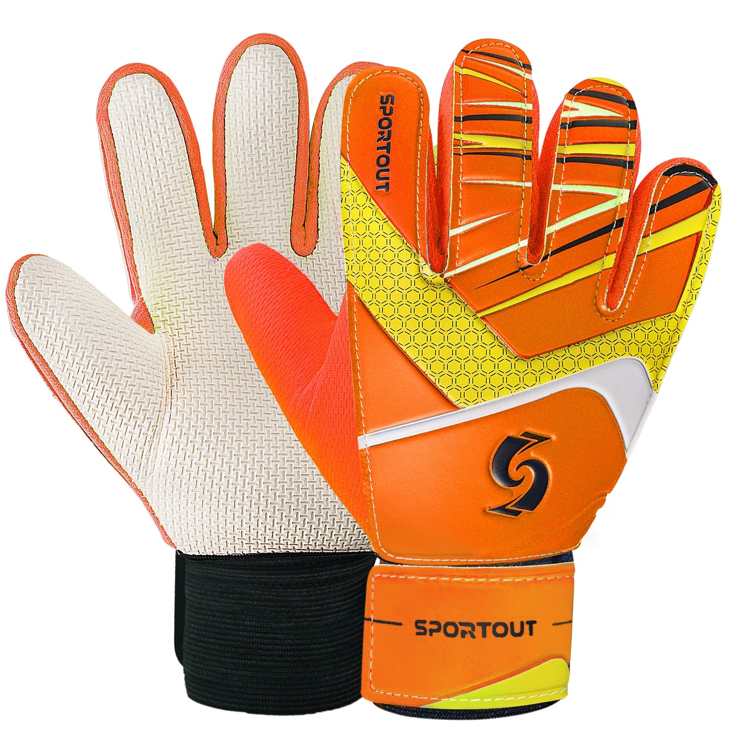 Sportout Kids Goalkeeper Gloves Soccer Gloves with Doublesss