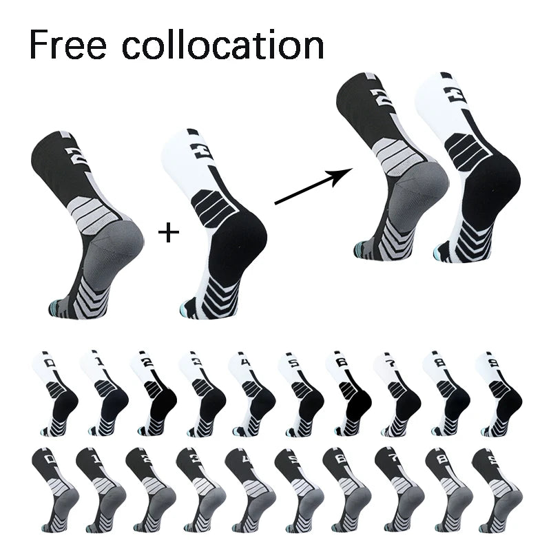 Sports Basketball Socks Professional 1pc Football Sock Men's
