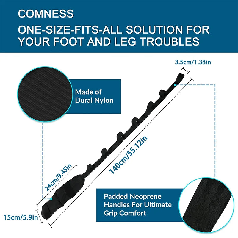 Yoga Stretching Bands Relieve Leg and Foot Tension Yogasssss