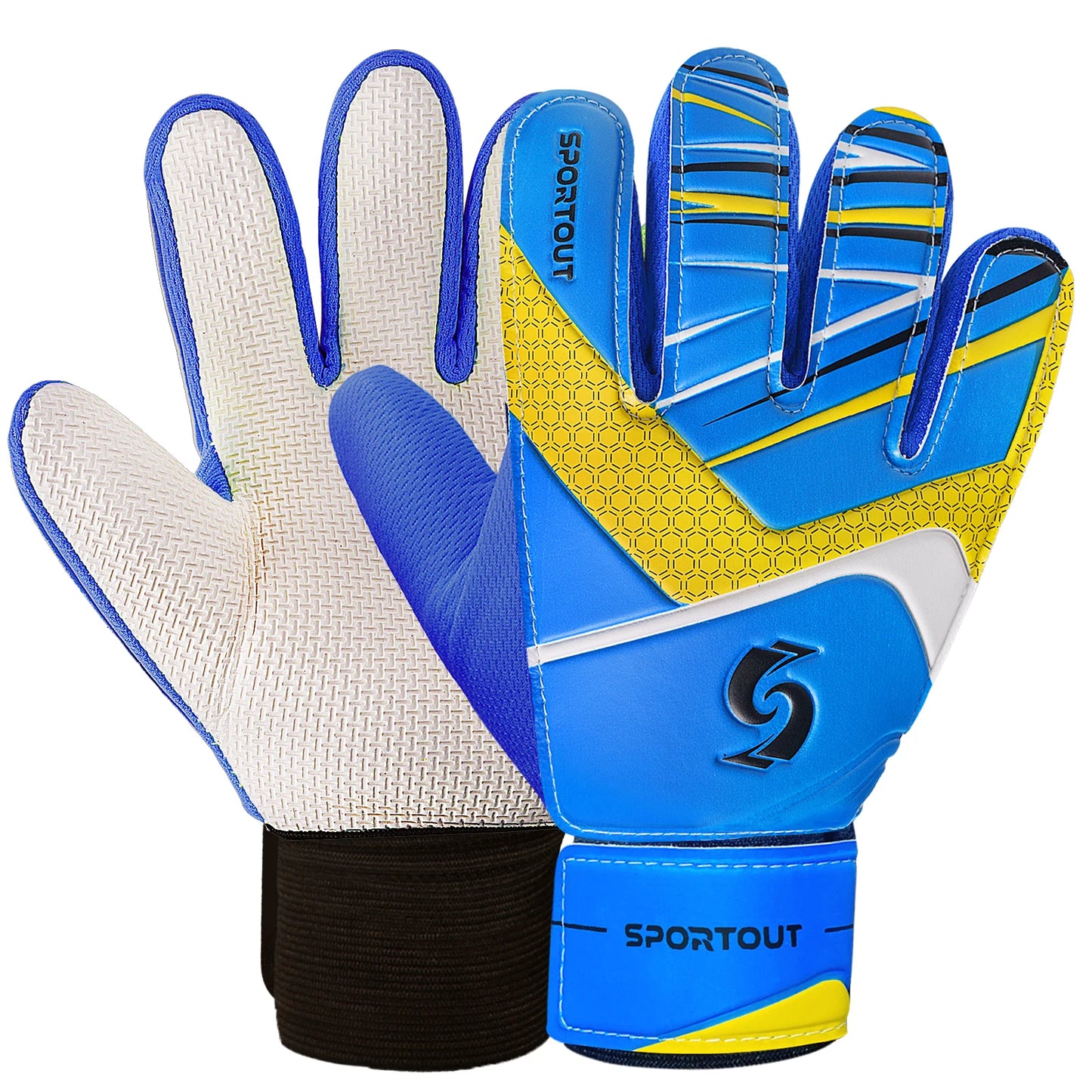 Sportout Kids Goalkeeper Gloves Soccer Gloves with Doublesss
