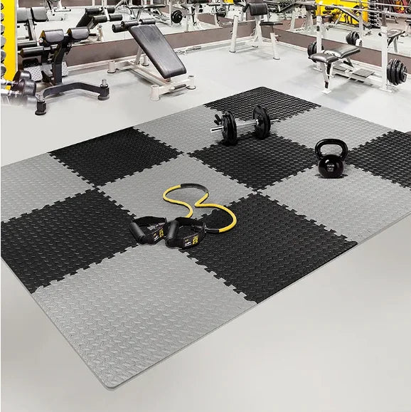 30x30cm 16 Pcs Interlocking Yoga Mat Home Gym and Yoga Equip