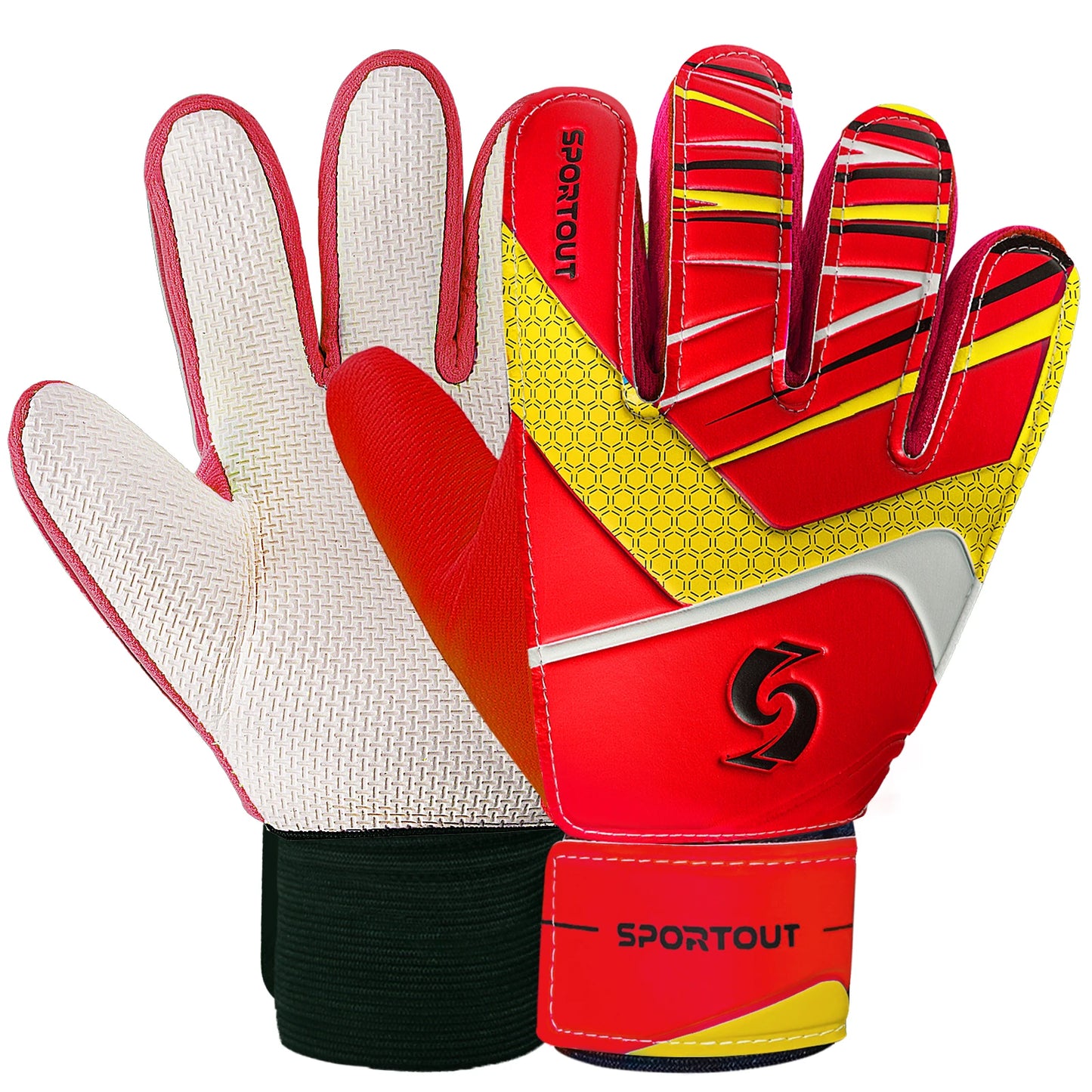 Sportout Kids Goalkeeper Gloves Soccer Gloves with Doublesss