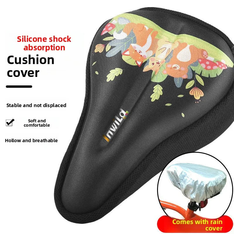 Bicycle Cushion Cover Children's Thickened Soft Cushionsssss