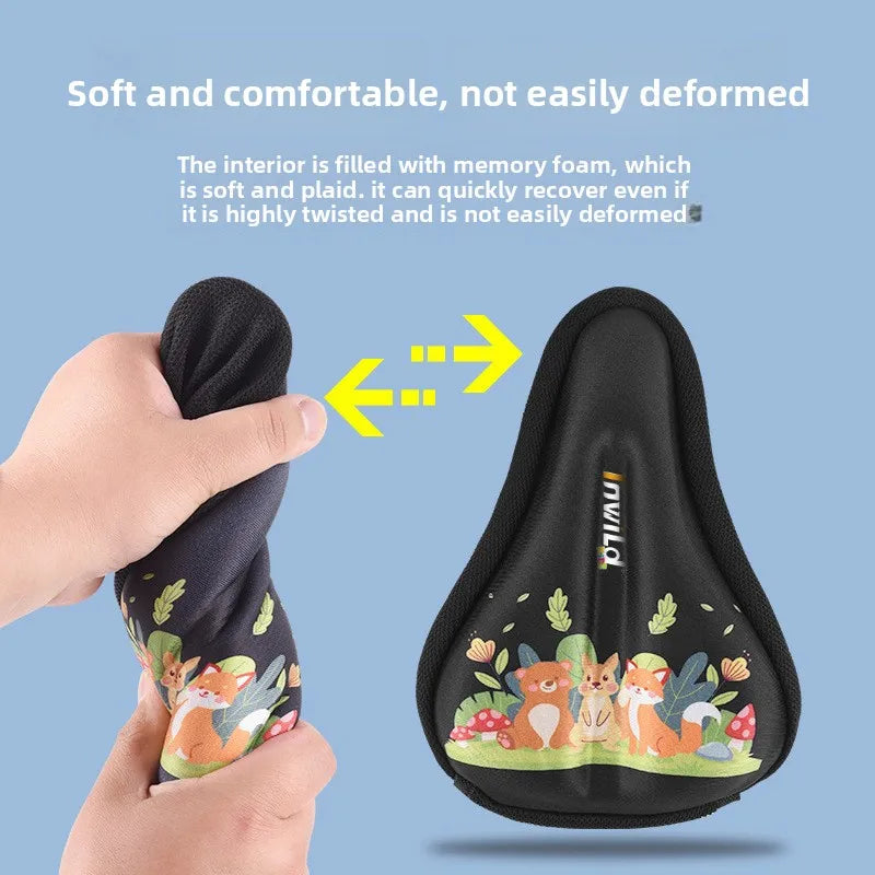 Bicycle Cushion Cover Children's Thickened Soft Cushionsssss