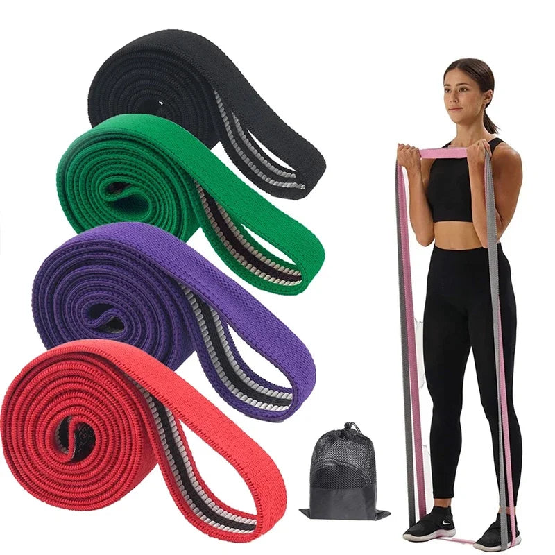 Elastic Fabric Long Resistance Bands Stretch Bands forrrrrr 