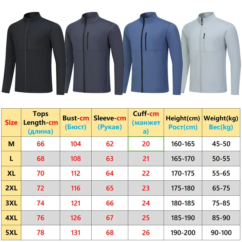Running Training Jackets Fashion Outdoor Breathable Joggings