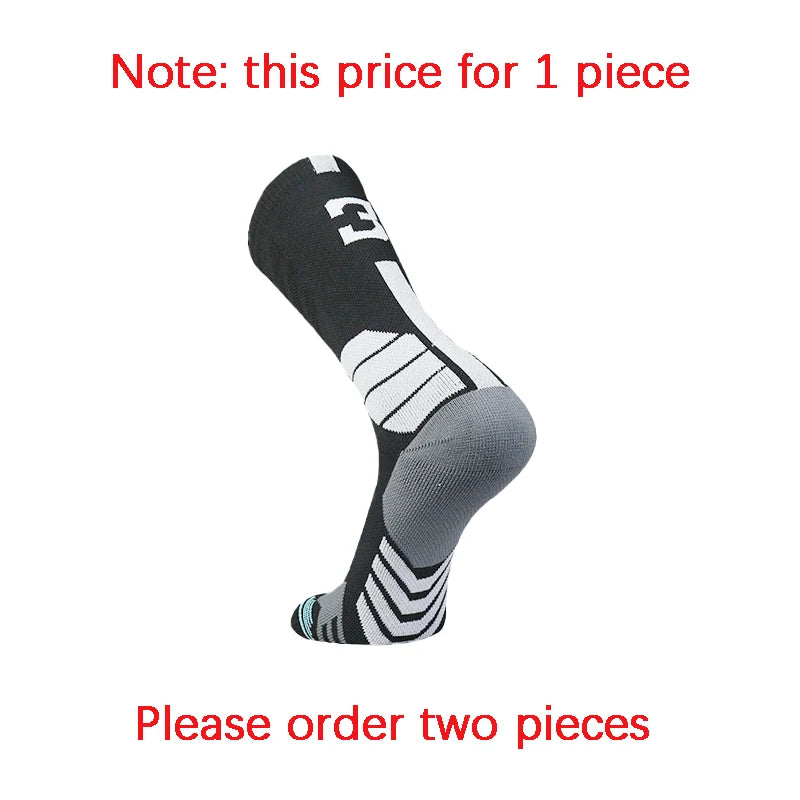 Sports Basketball Socks Professional 1pc Football Sock Men's