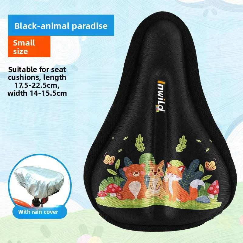Bicycle Cushion Cover Children's Thickened Soft Cushionsssss